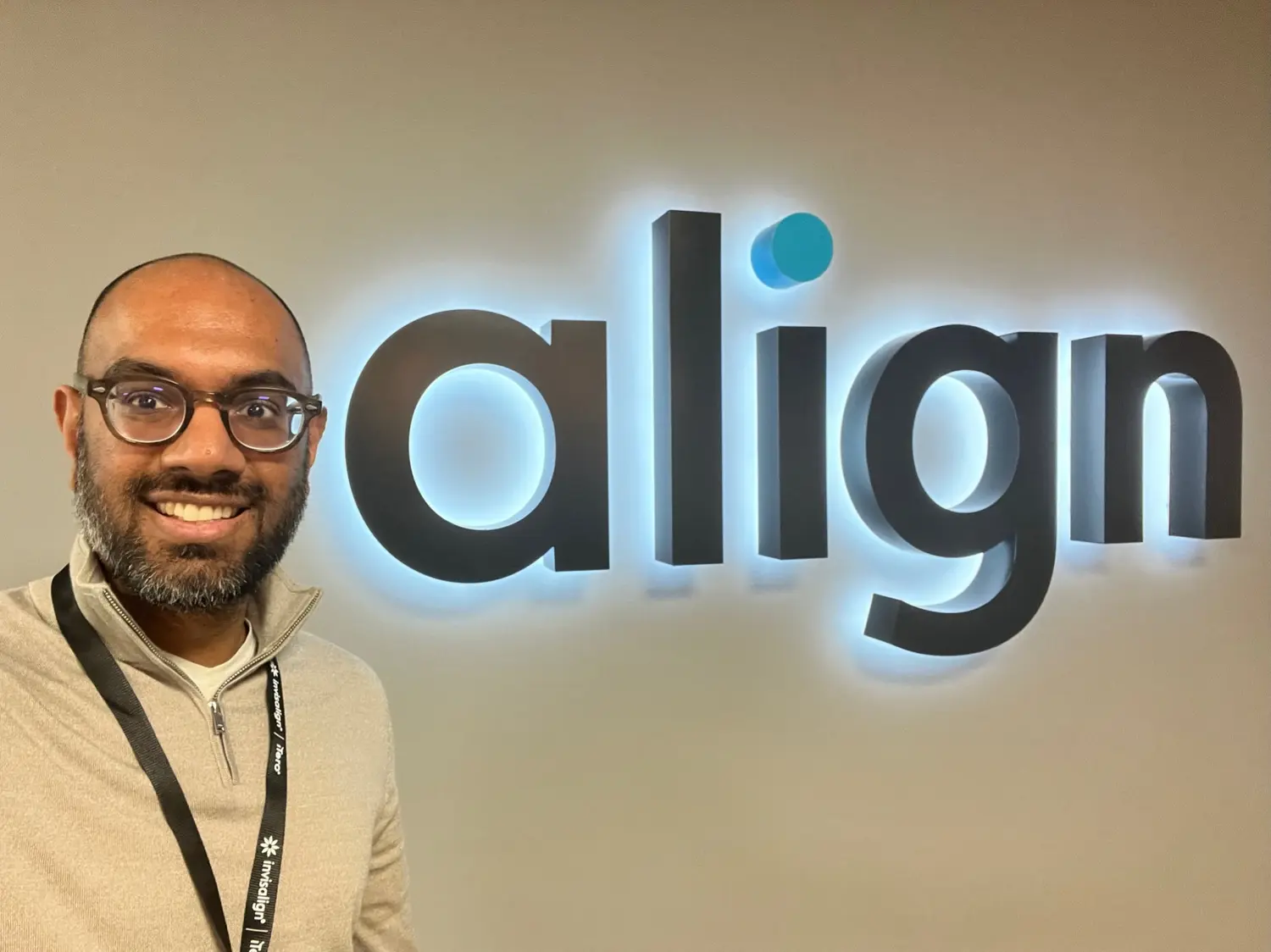 Dr Shilan Shah attending Align Invisalign education